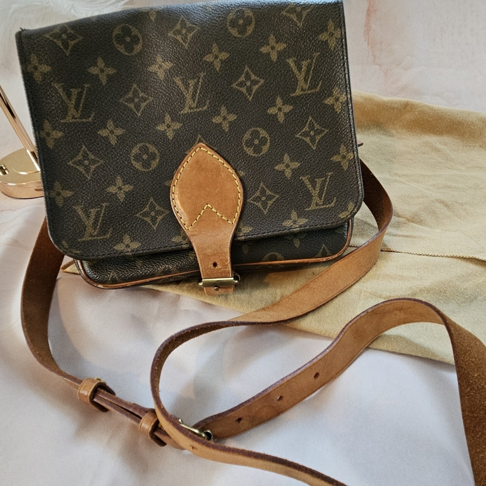 Louis VuittonVintage Cartouchiere Monogram Messenger Bag